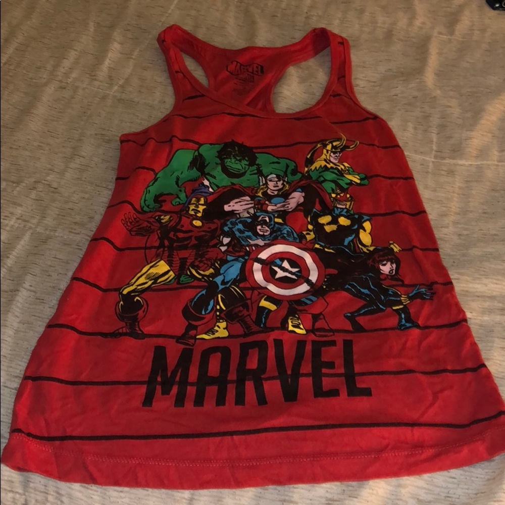 Marvel racer back tank